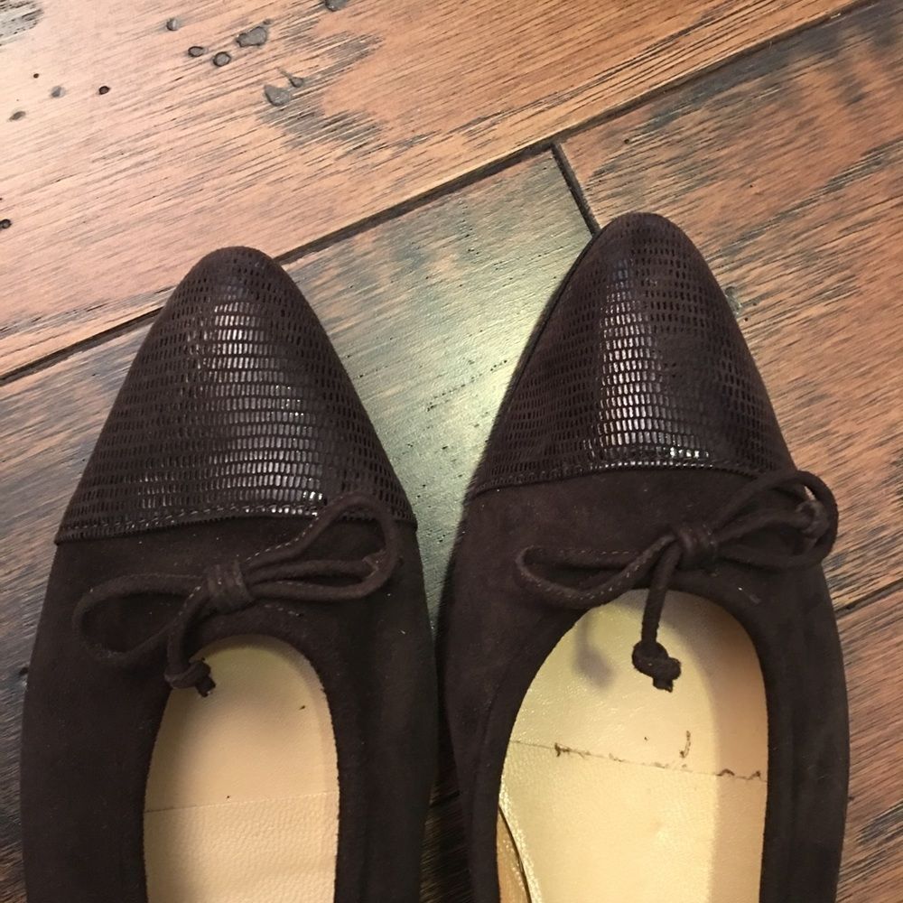 Galo(Made in Italy) Bow Flats Sz 39 - Picture 2 of 5